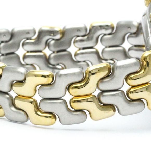 Polished TAG HEUER Sel Chronograph Gold Plated Steel Mens Watch CG1123 BF565501 - Picture 8 of 9